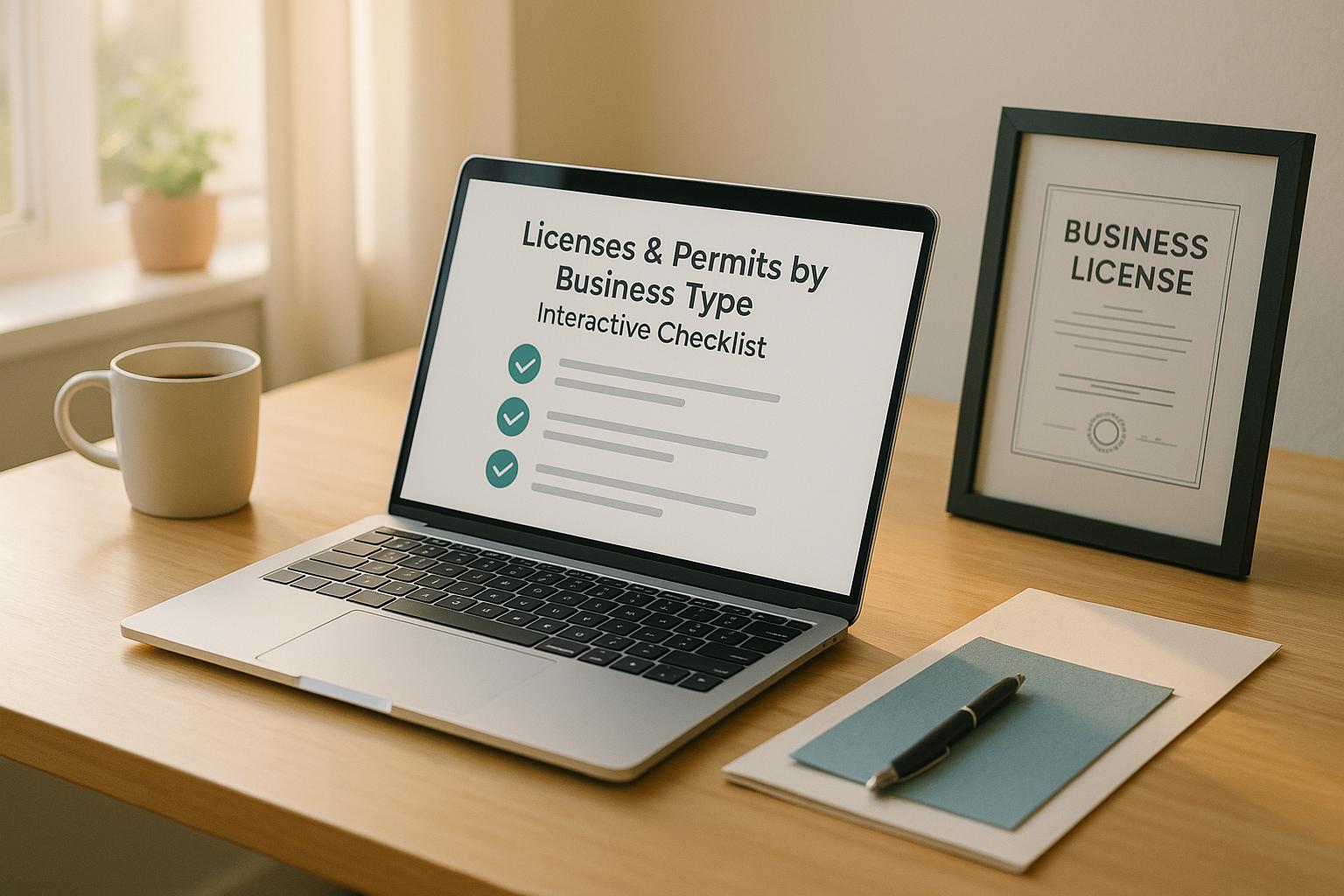 Licences & Permits by Business Type: Interactive Checklist