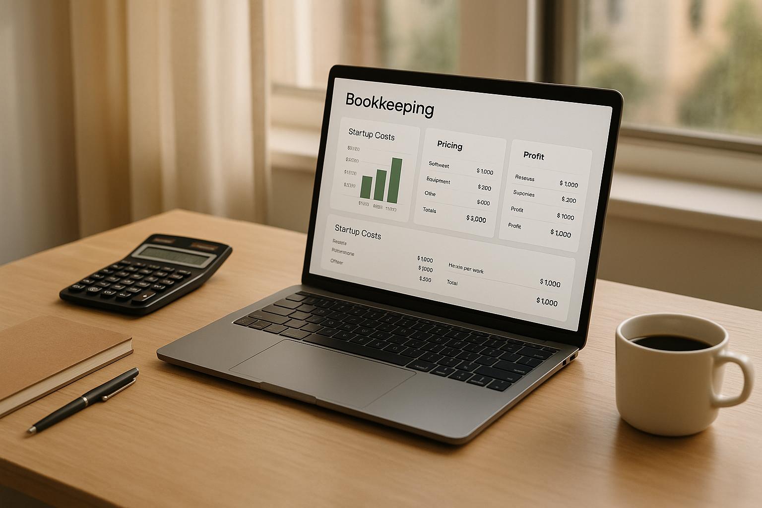 Bookkeeping Startup Costs: Software, Pricing, Profit