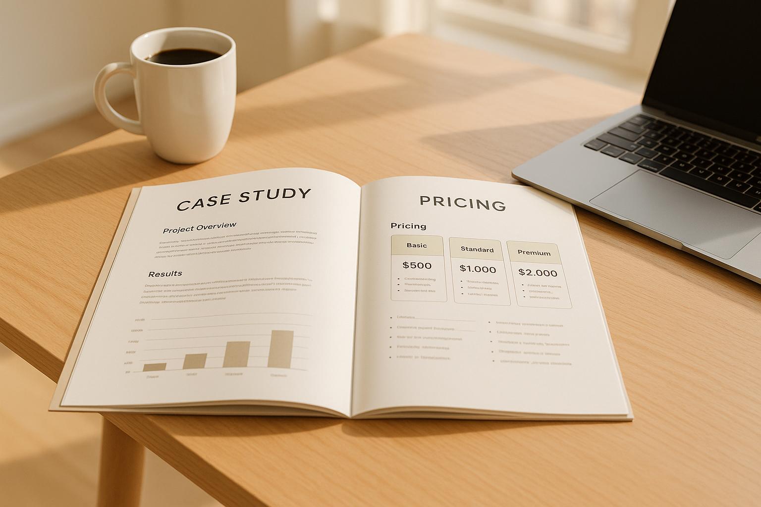 Build a Business Portfolio That Converts: Case Studies + Pricing
