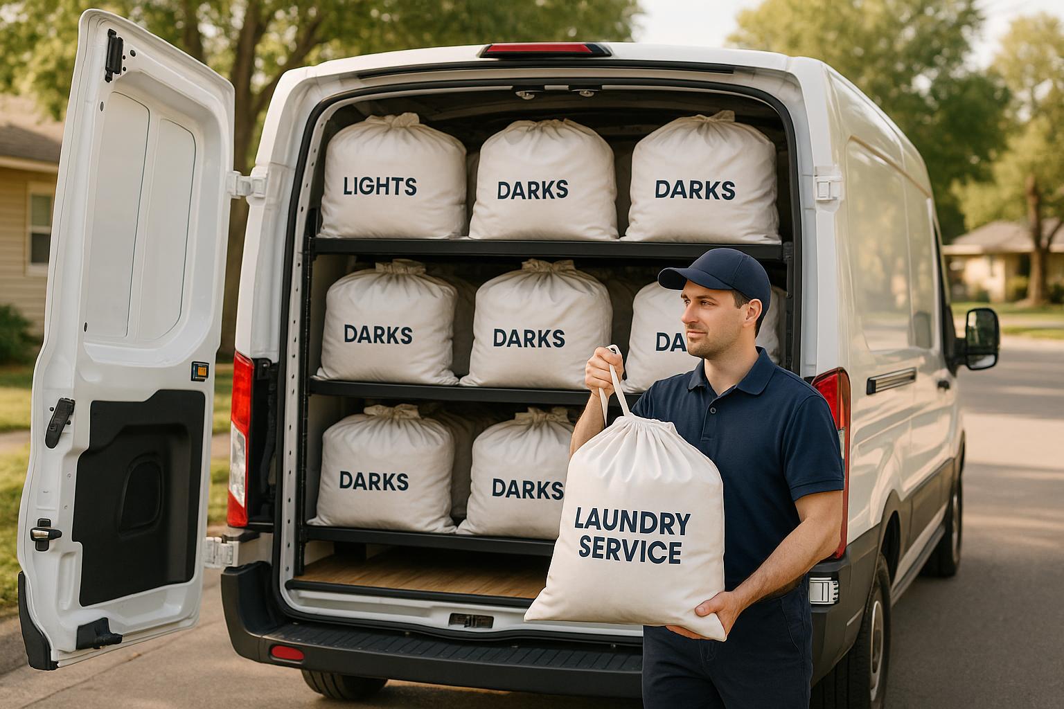 Laundry Service (Pickup & Delivery): Bags, Routes, Profit