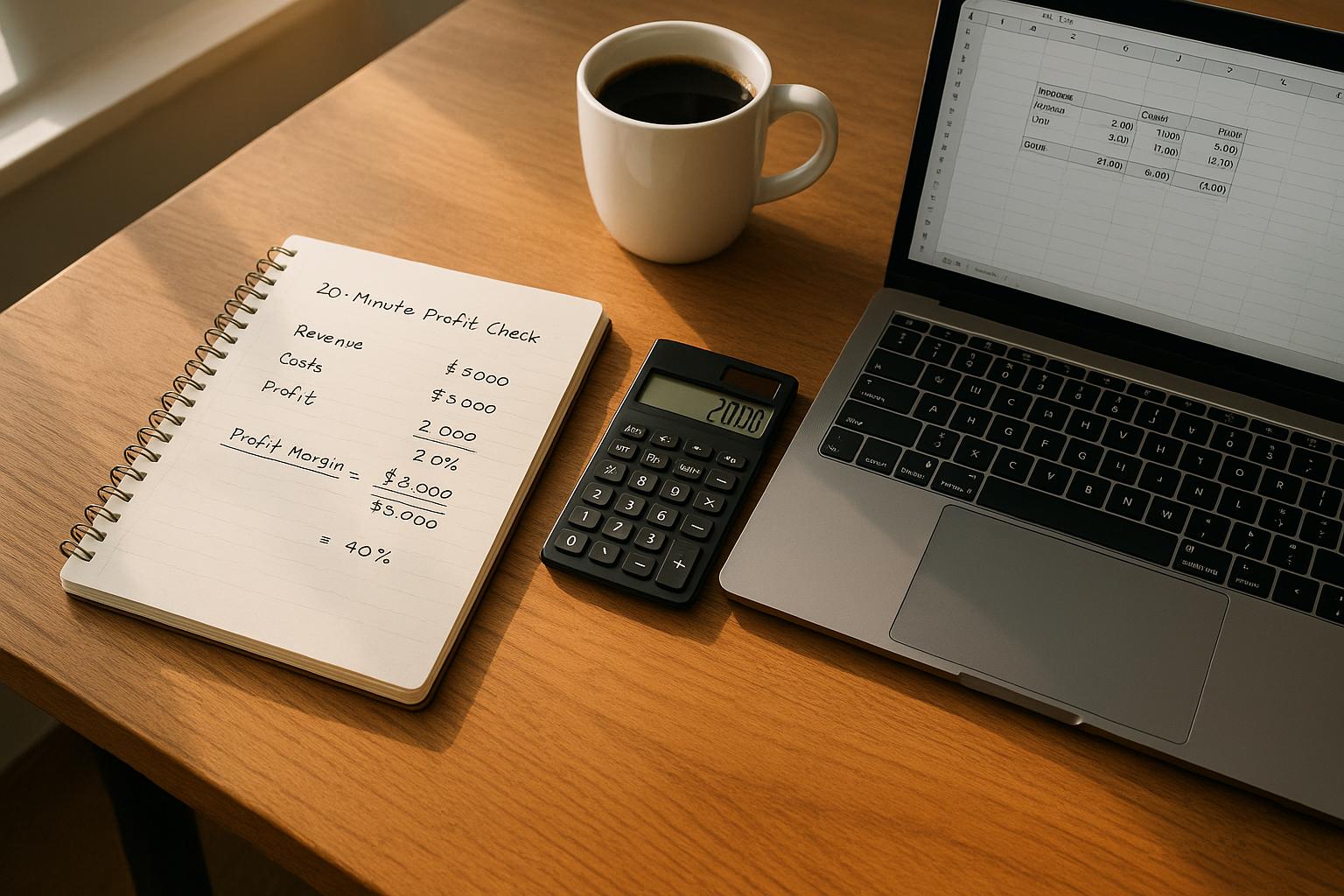 Idea to Numbers: The 20-Minute Profit Check