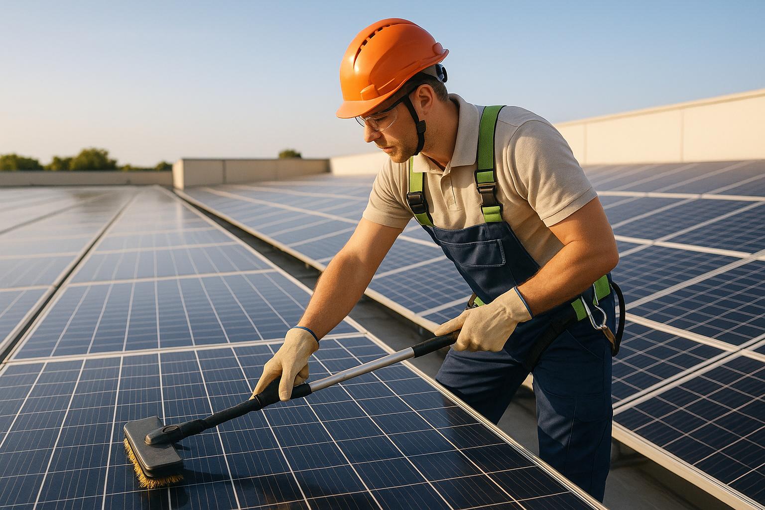 Solar Panel Cleaning: Routes, Pricing, Safety