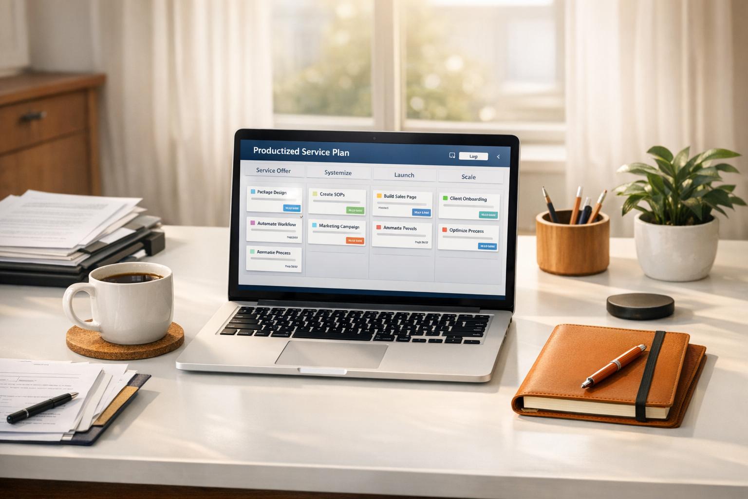 From Service to Productized Service in 30 Days (Playbook)