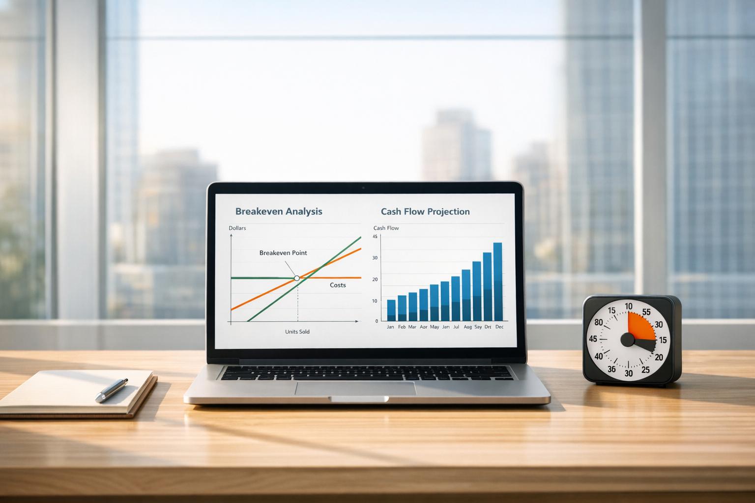 AI for Financials: Auto-Build Your Breakeven & Cash-Flow in 20 Minutes