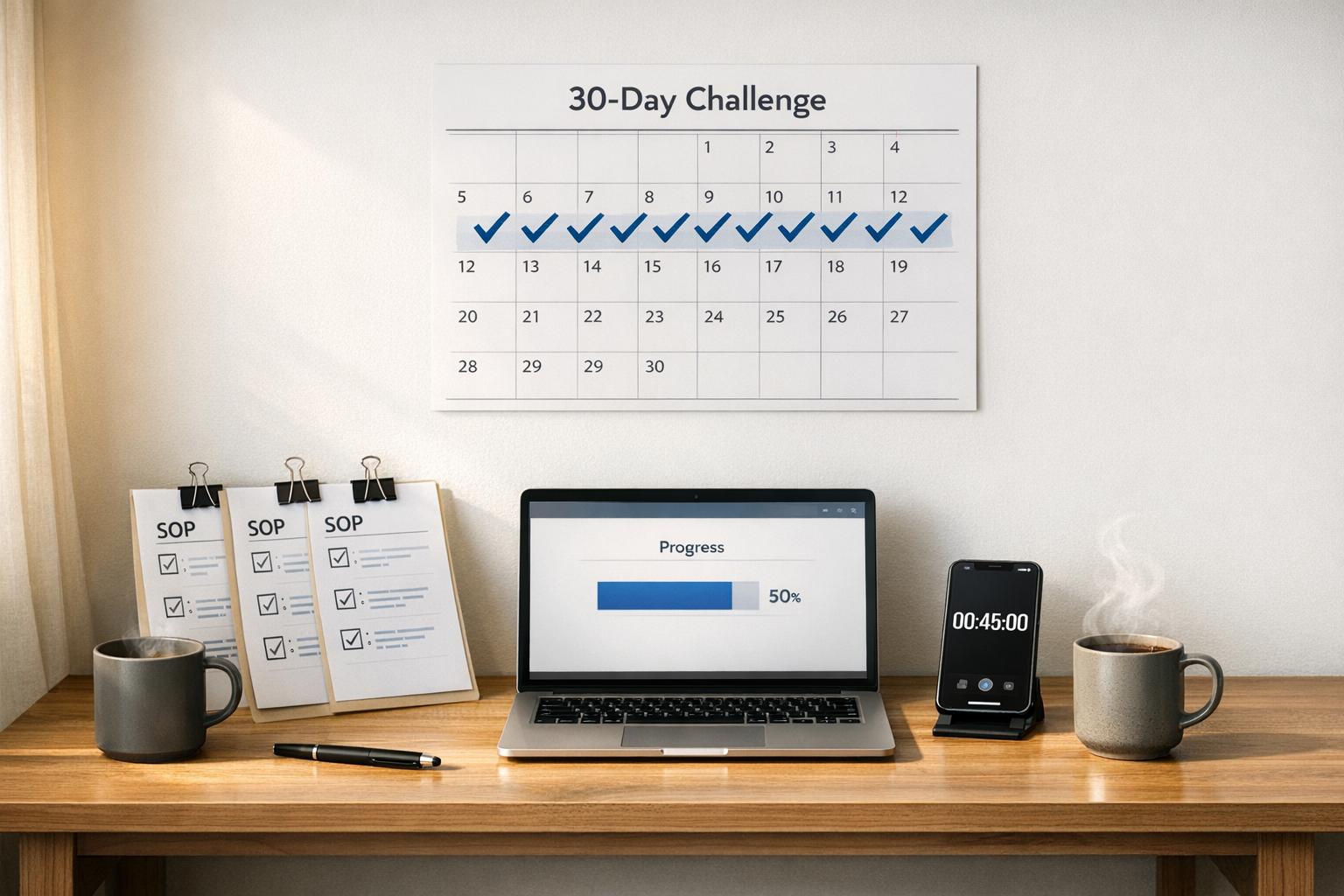 Build a Business With AI: 30-Day Challenge (Prompts, SOPs, Tools)