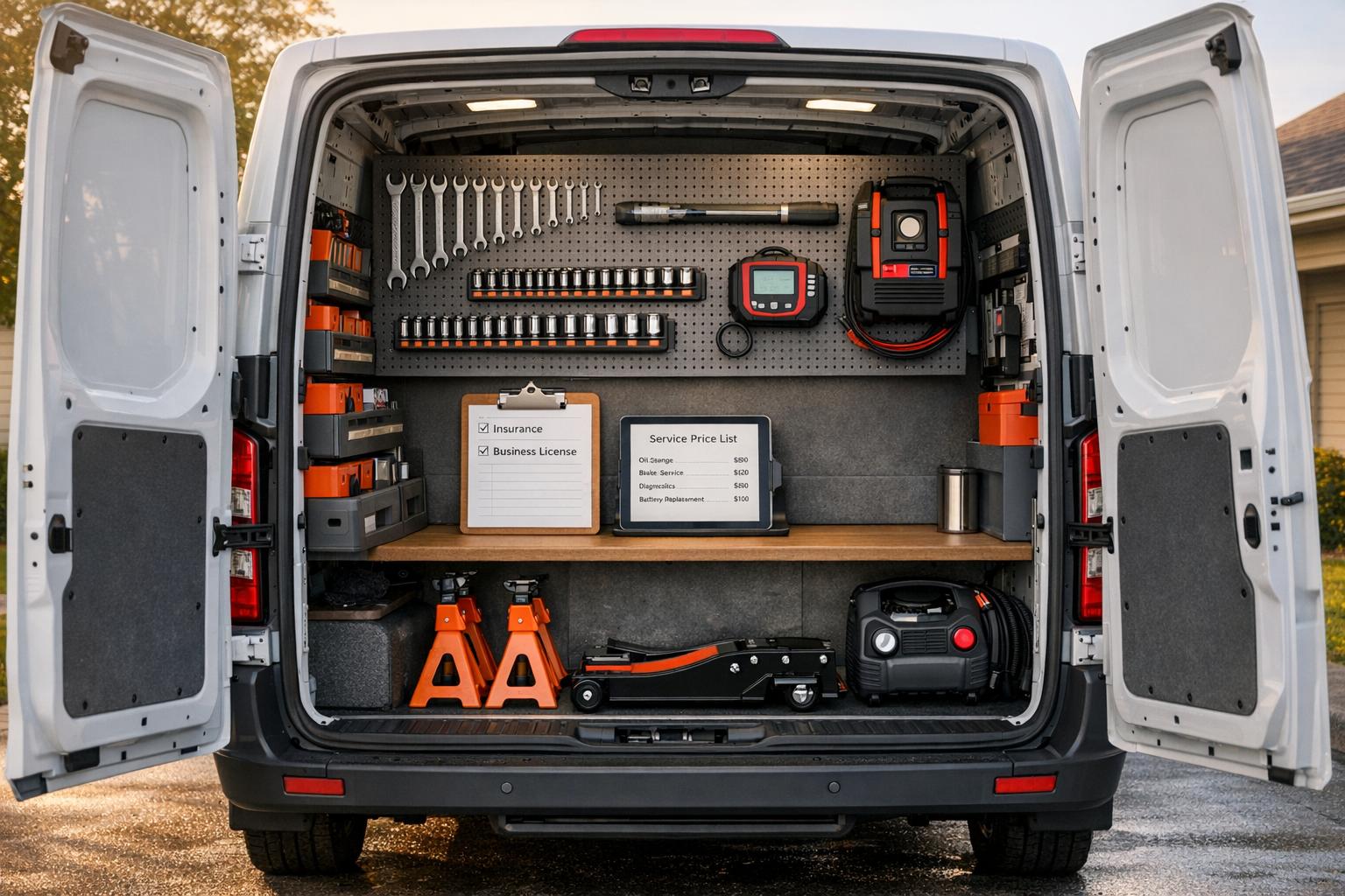 Mobile Mechanic Business: Toolkit, Pricing, Legal