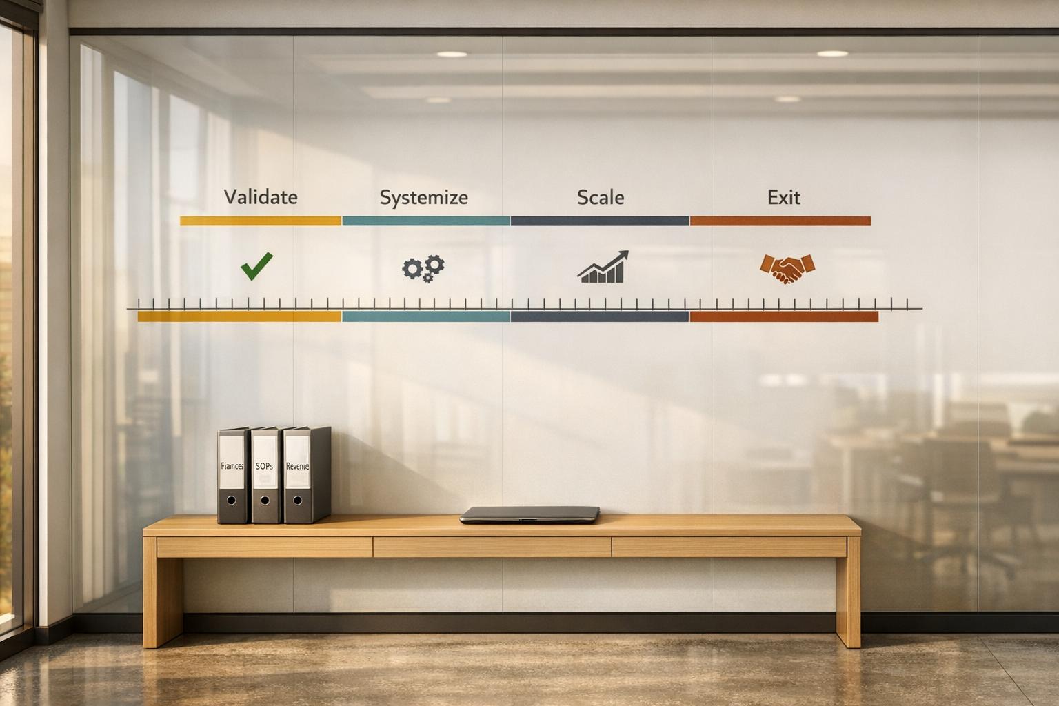 Build a Business and Sell It: 24-Month Exit Plan for Beginners